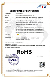 ROHS certificate