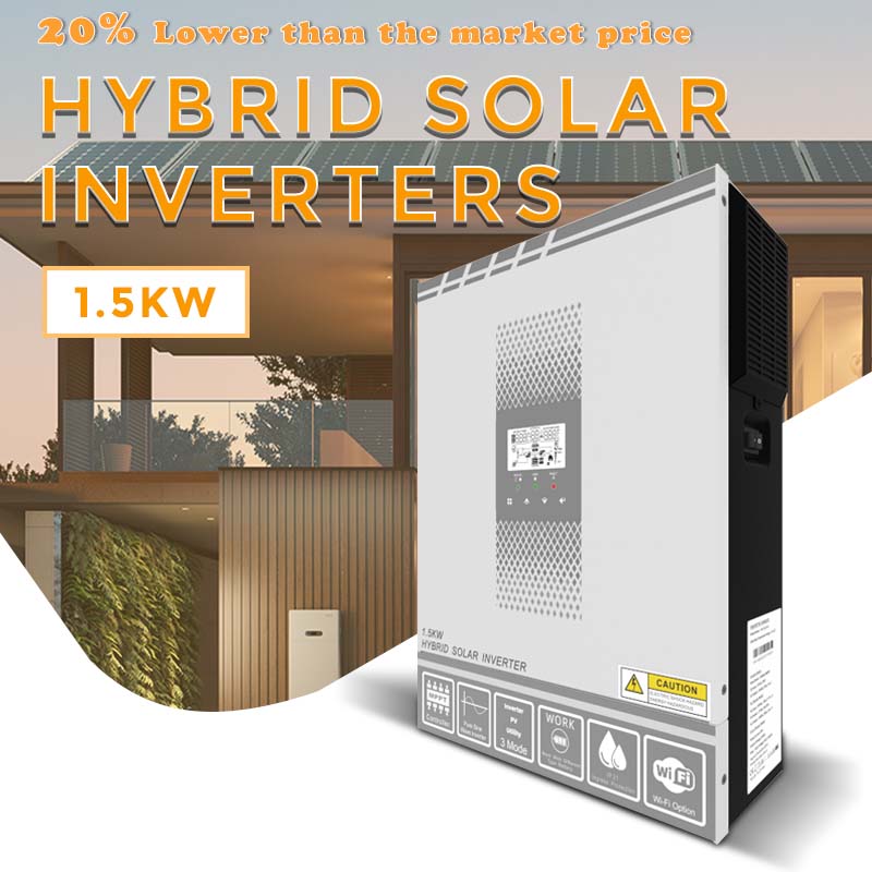 HIGH FREQUENCY HYBRID SOLAR INVERTER BST-HPL-1.5KW